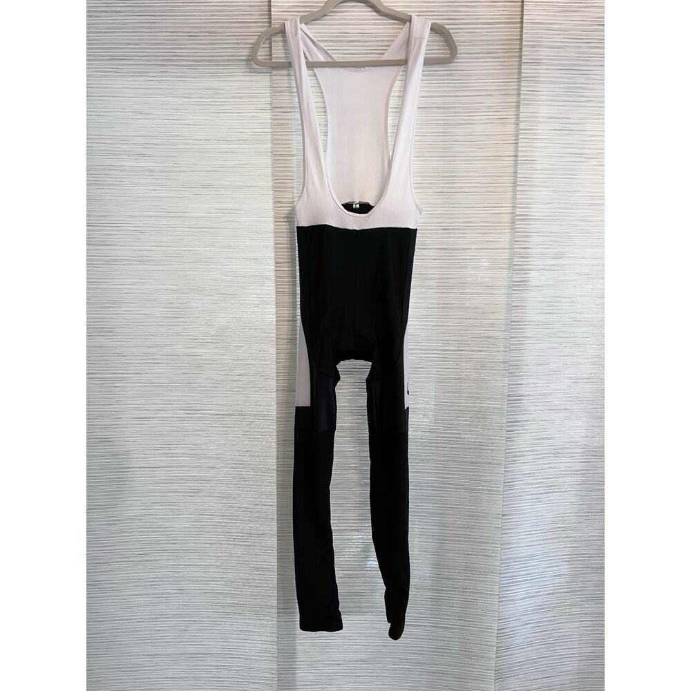Cocoon Cycling Bib Tights Black White Road Bike Cycling Pants Performance Size L